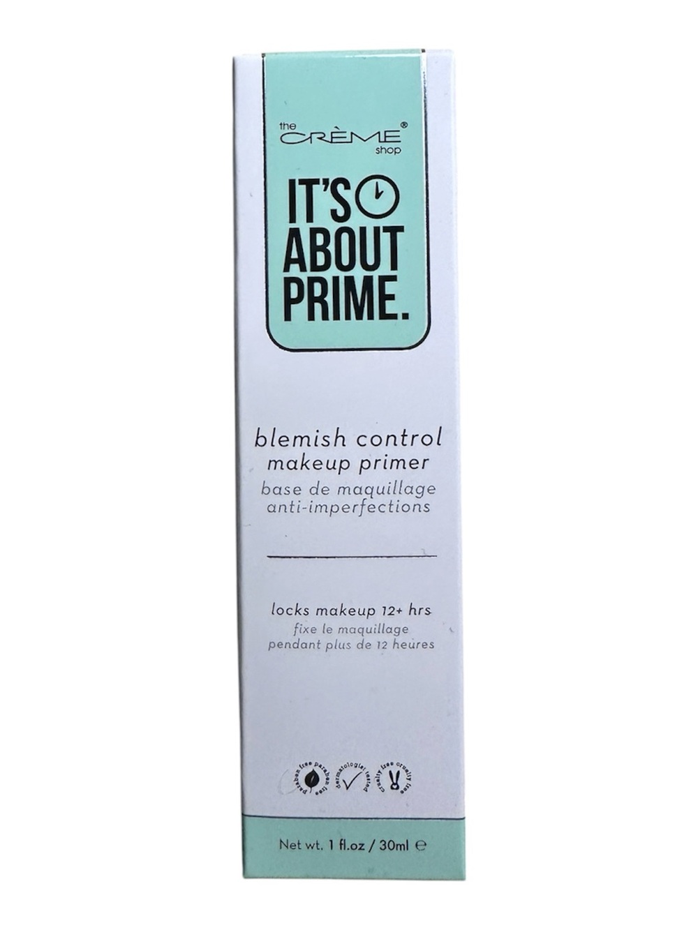 It's About Prime Blemish Control Makeup Primer — Mint/White